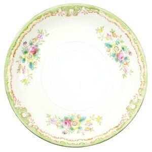 c. 1920s-1930s Sampy Japan "Elaine" Hand Painted Fine China Tea Saucer